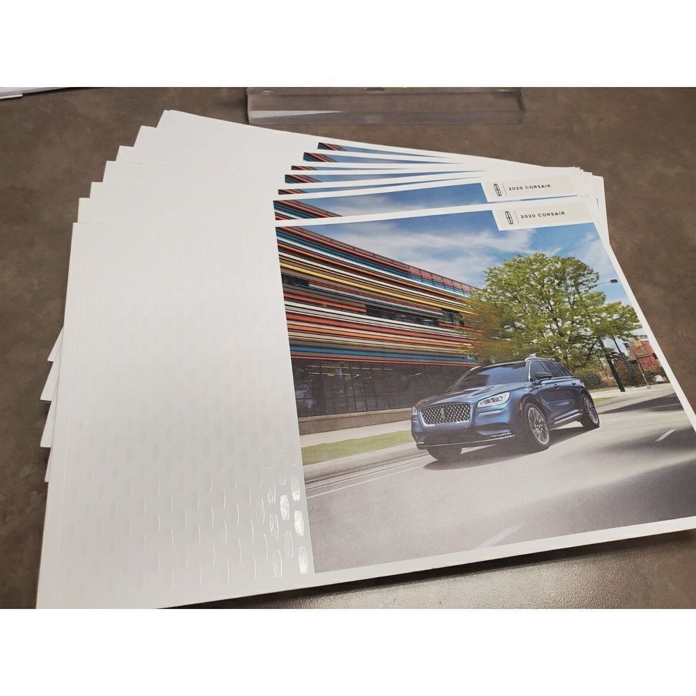 2020 Lincoln Corsair Original Sales Brochure